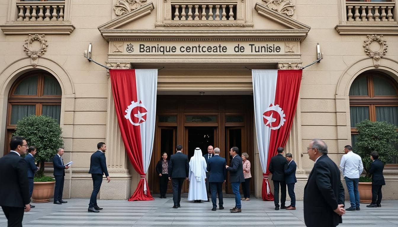 Illustration: Comprendre le rôle fondamental de la banque centrale de Tunisie dans l’économie