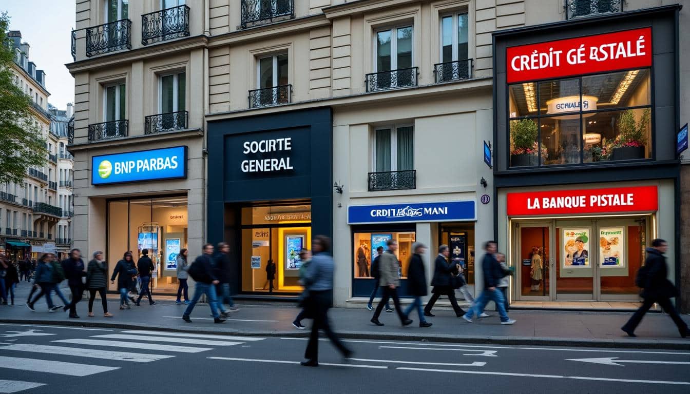 Illustration: Découvrir les principales banques françaises et leur rôle dans le secteur financier