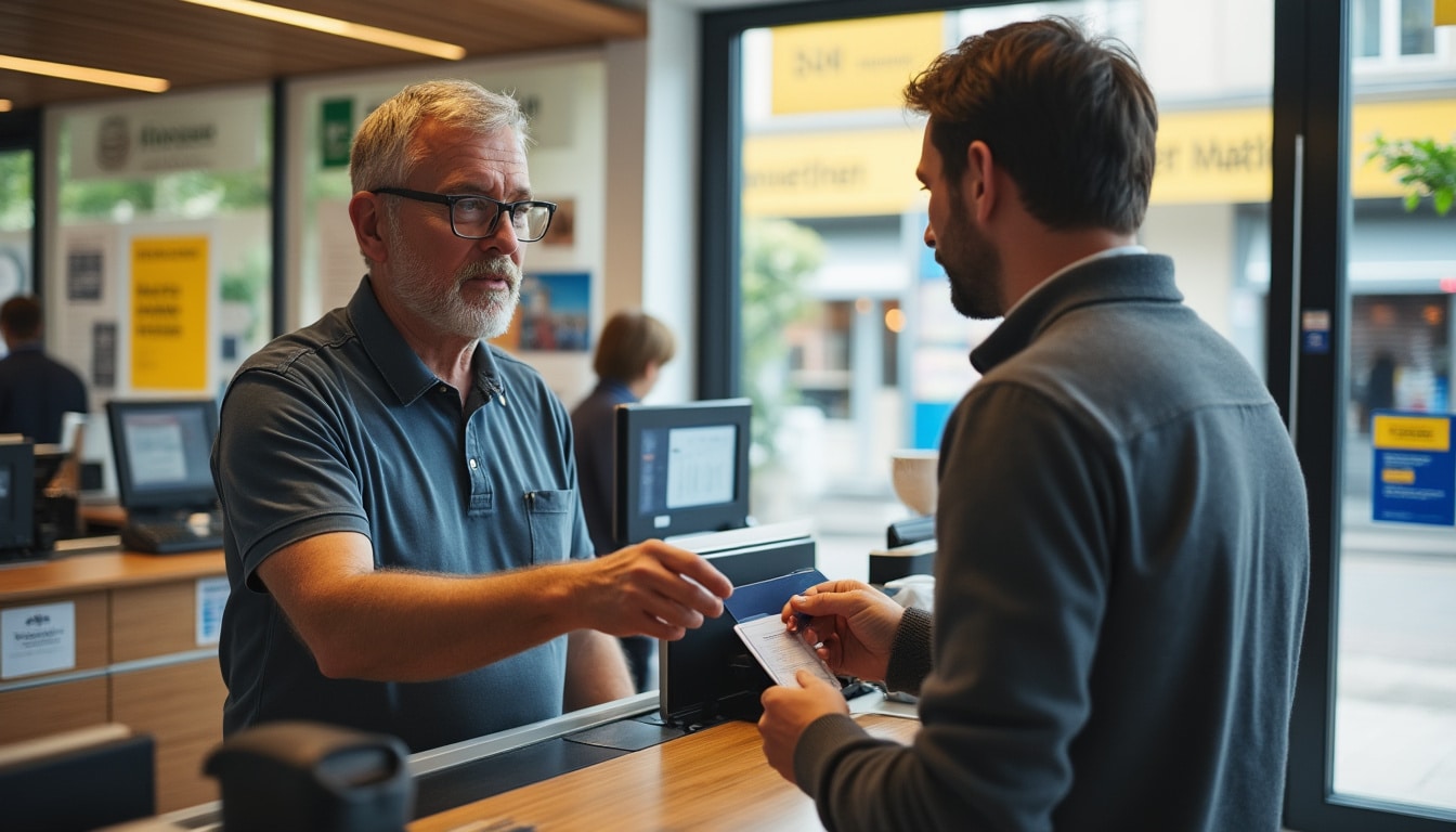 Illustration: Comprendre le fonctionnement du retrait d’espèces en agence à la Banque Postale